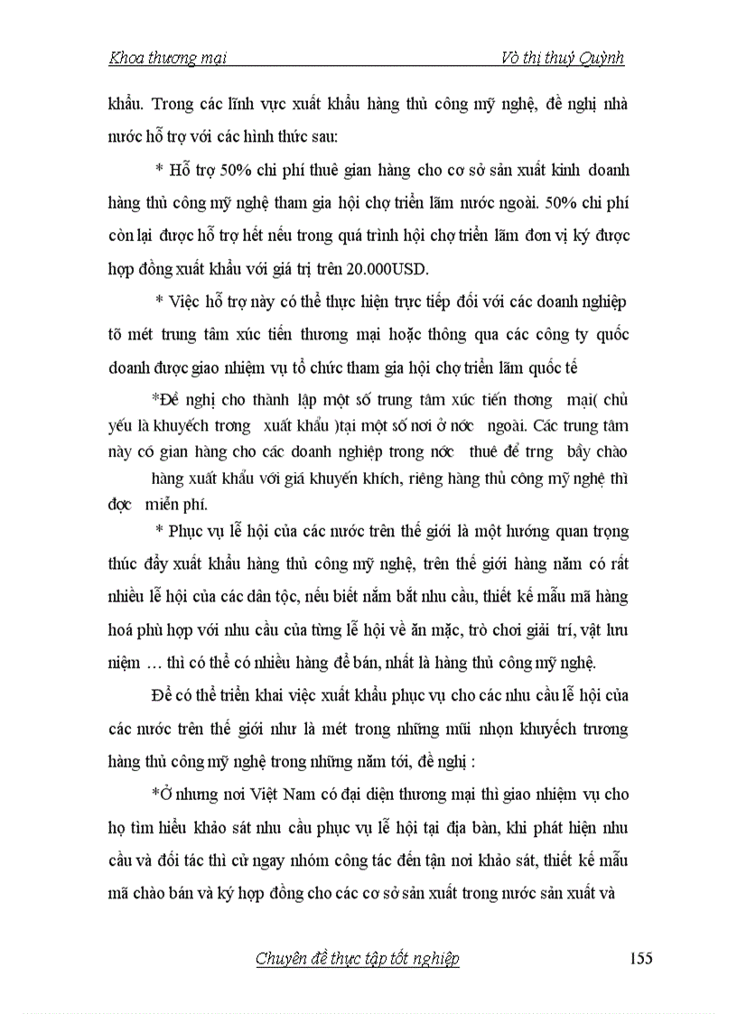 image for page Giải pháp để thúc đẩy xuất khẩu mây tre đan ở công ty xuất nhập khẩu Hà Tây