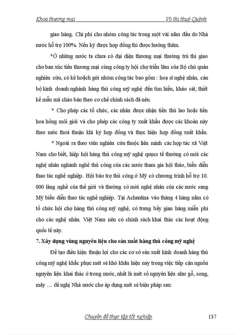 image for page Giải pháp để thúc đẩy xuất khẩu mây tre đan ở công ty xuất nhập khẩu Hà Tây