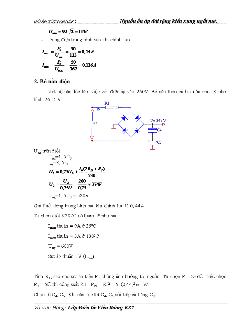 image for page Thiết kế mô phỏng bộ nguồn ổn áp dải rộng kiểu xung ngắt mở dùng cho ti vi