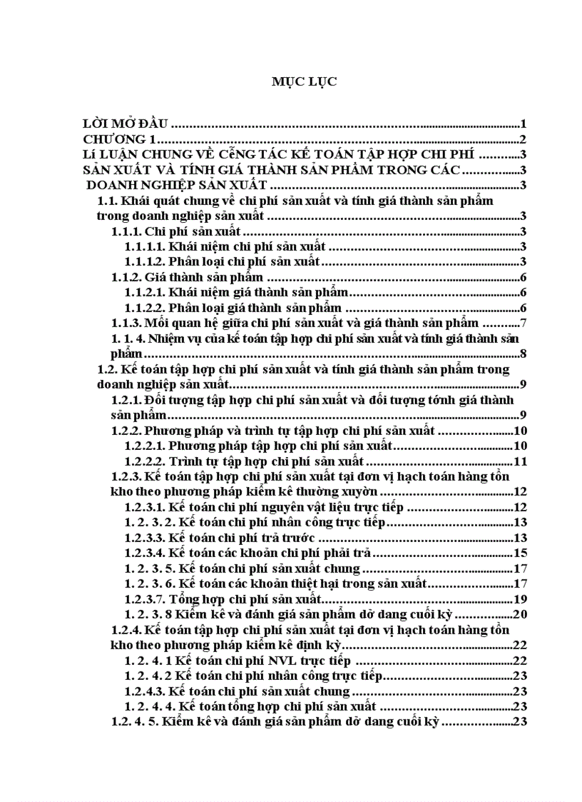 image for page Hoàn thiện công tác kế toán tập hợp chi phí sản xuất và tính giá thành sản phẩm tại công ty cổ phần may Sơn Hà
