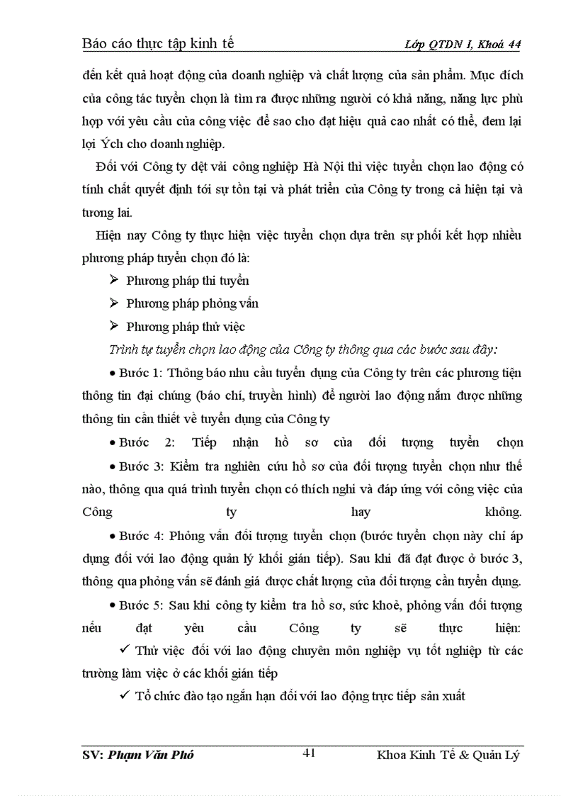 image for page Phân tích hiệu quả sản xuất kinh doanh ở Công ty dệt vải công nghiệp Hà Nội và giải pháp hoàn thiện