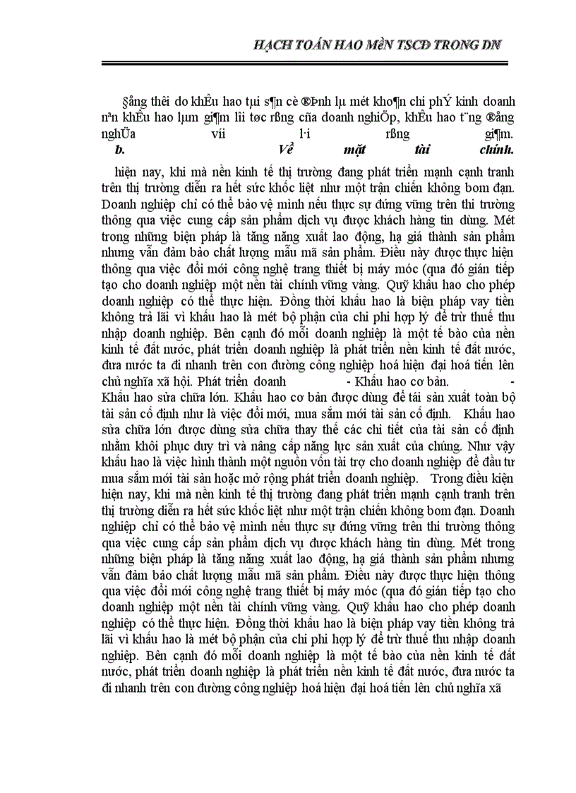 image for page Hạch toán hao mòn TS