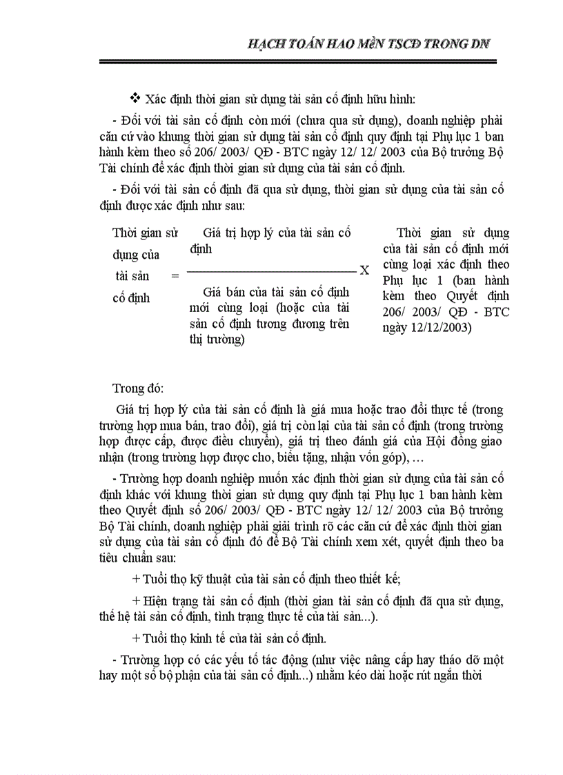 image for page Hạch toán hao mòn TS