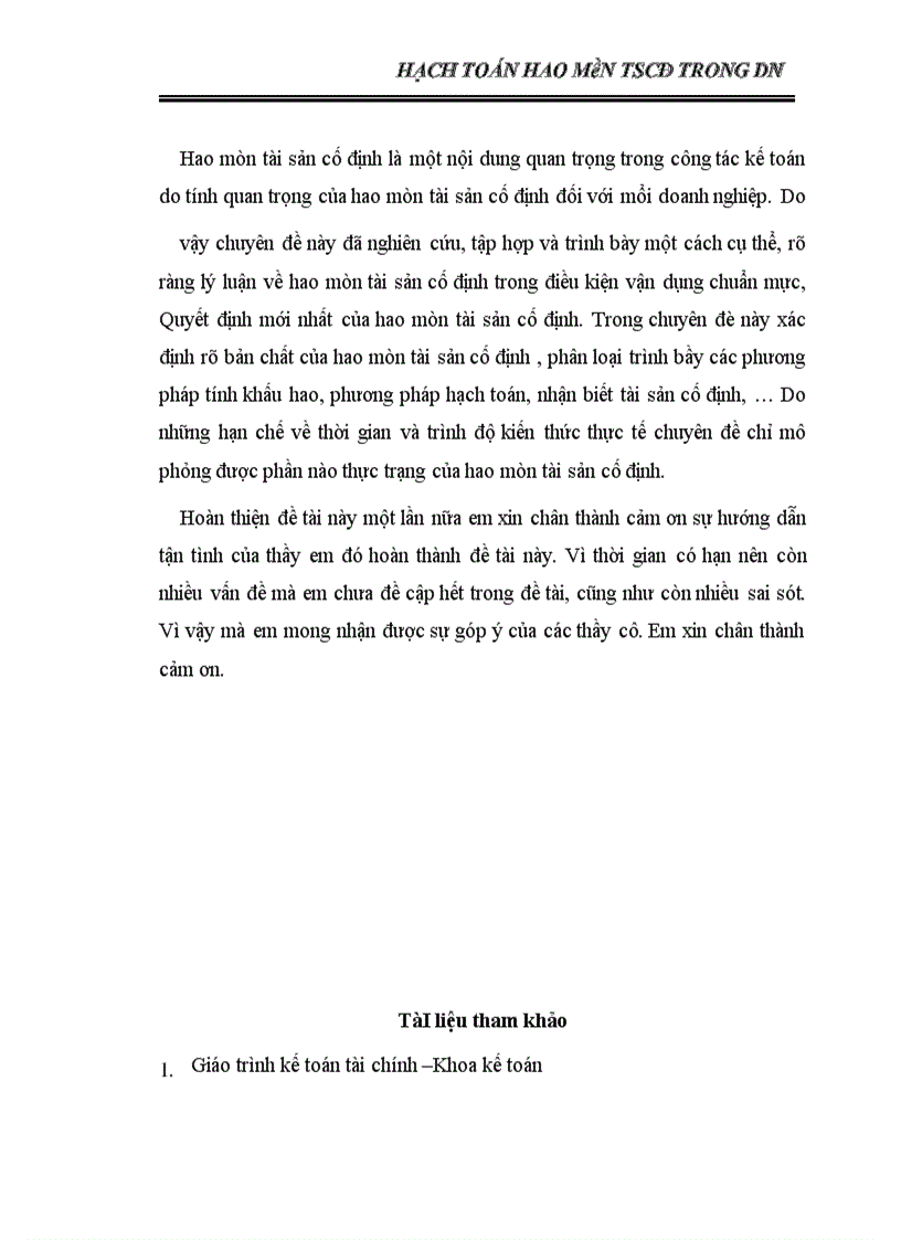 image for page Hạch toán hao mòn TS