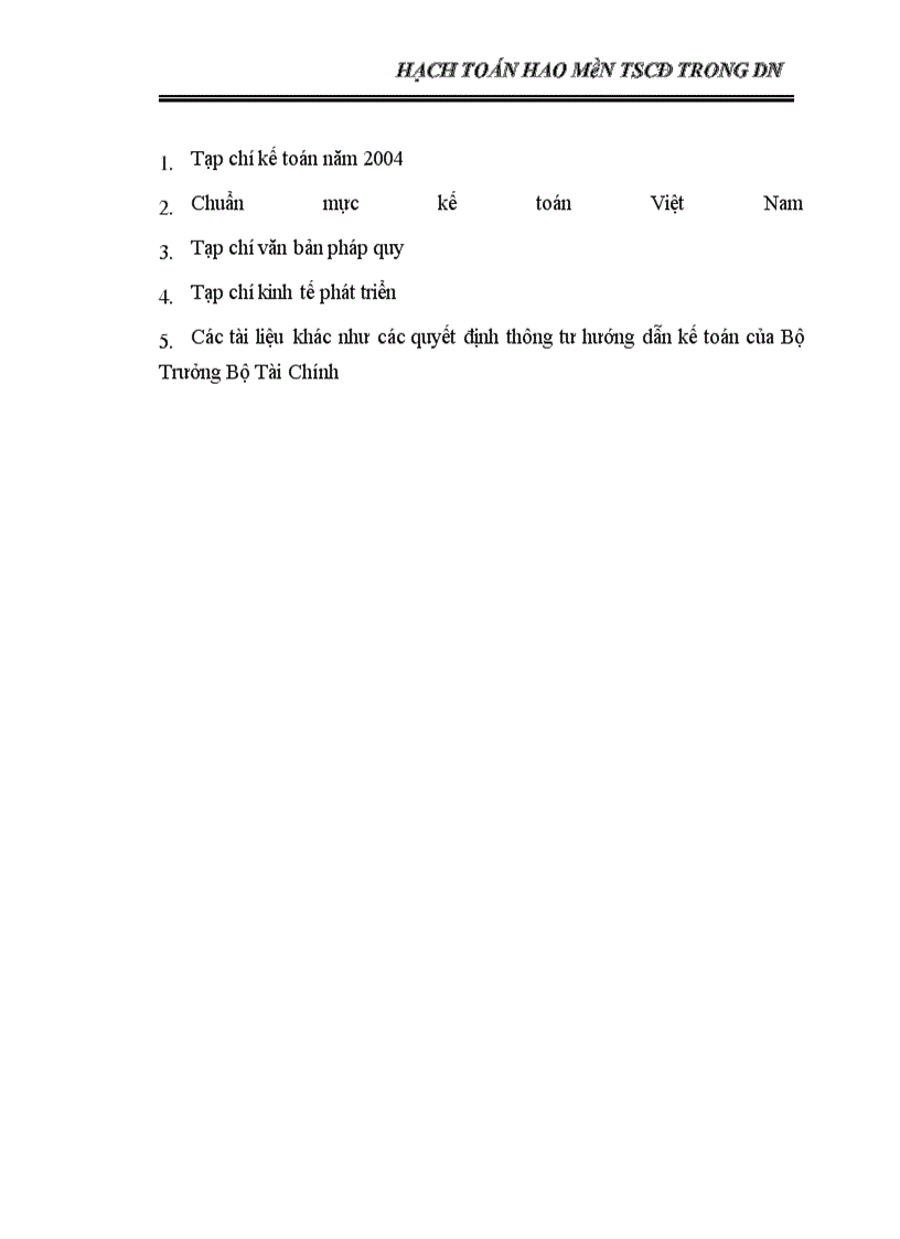 image for page Hạch toán hao mòn TS