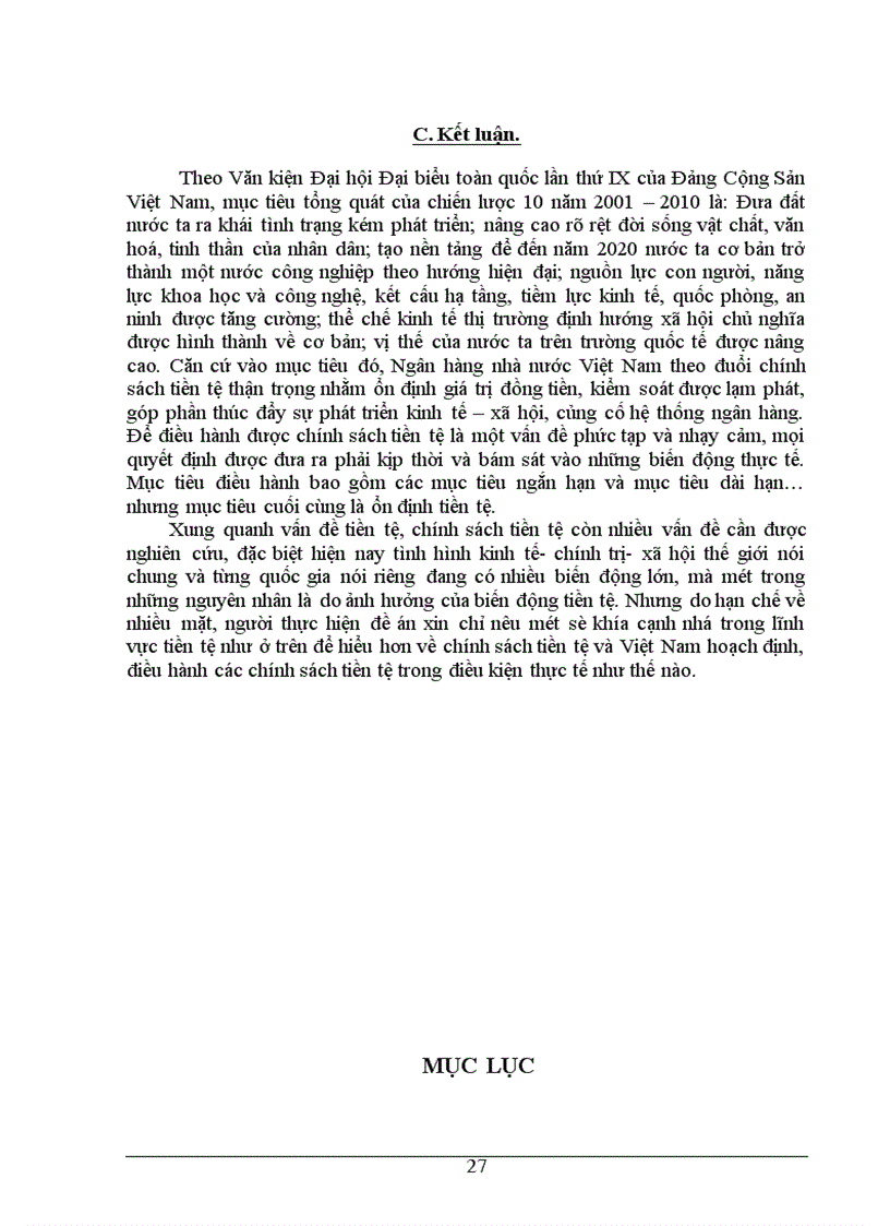 image for page Chính sách tiền tệ ở Việt Nam