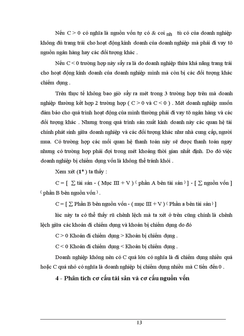 image for page Bảng cân đối kế toán với việc phân tích tình hình tài chính của Công ty đường rượu bia Việt trì
