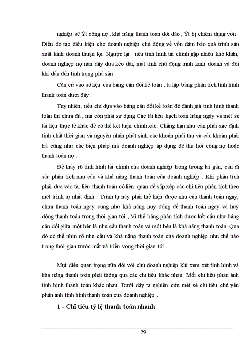 image for page Bảng cân đối kế toán với việc phân tích tình hình tài chính của Công ty đường rượu bia Việt trì