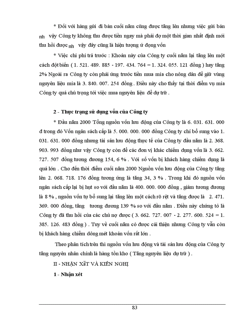 image for page Bảng cân đối kế toán với việc phân tích tình hình tài chính của Công ty đường rượu bia Việt trì