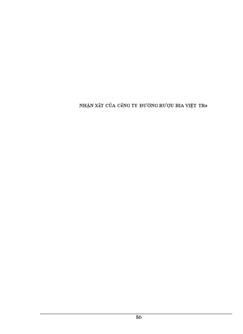 image for page Bảng cân đối kế toán với việc phân tích tình hình tài chính của Công ty đường rượu bia Việt trì