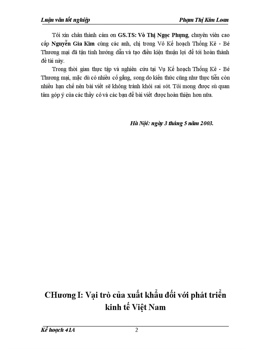image for page Kế hoạch xuất khẩu các mặt hàng chủ lực của Việt Nam thời kỳ 2001-2005