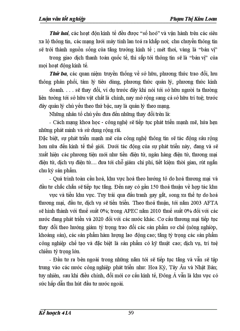 image for page Kế hoạch xuất khẩu các mặt hàng chủ lực của Việt Nam thời kỳ 2001-2005