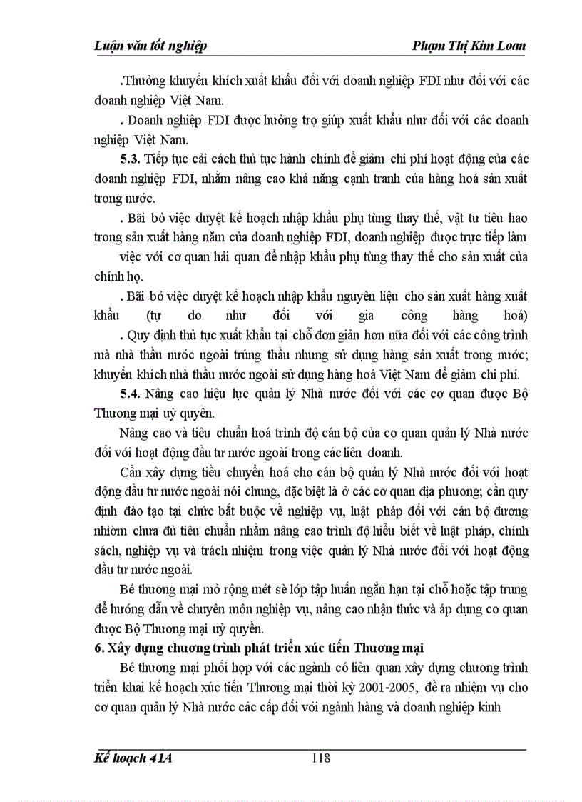 image for page Kế hoạch xuất khẩu các mặt hàng chủ lực của Việt Nam thời kỳ 2001-2005