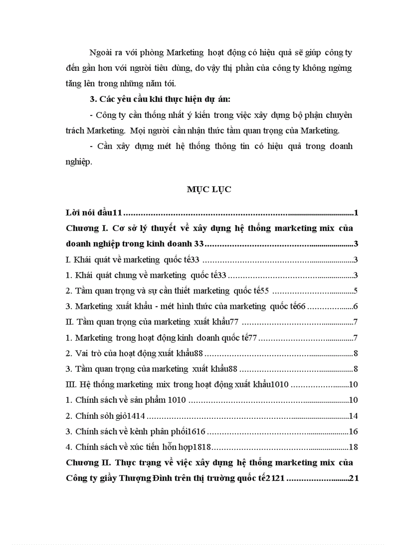 image for page Một số giải pháp hoàn thiện hệ thống Marketing Mix của Công ty giầy Thượng Đình trên thị trường quốc tế Giáo viên hướng dẫn