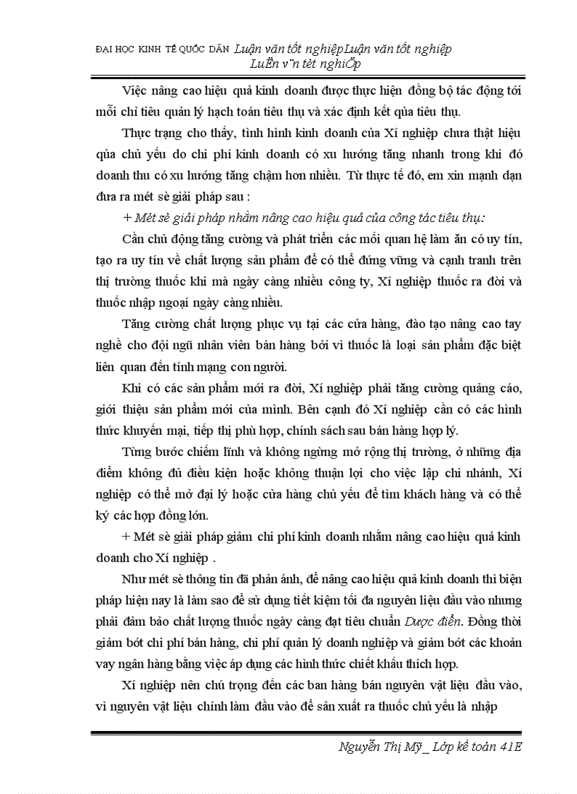 image for page Hoàn thiện hạch toán tiêu thụ thành phẩm và xác định kết quả tiêu thụ tại Xí nghiệp Dược phẩm Trung ương II