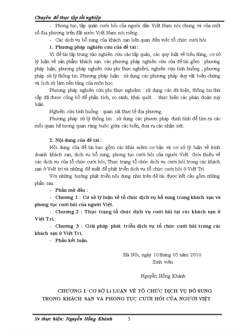 image for page Giải pháp phát triển dịch vụ bổ sung của các khách sạn liên quan liên quan đến tổ chức cưới hỏi. Lấy các khách sạn ở Việt Trì – Phú Thọ làm ví dụ
