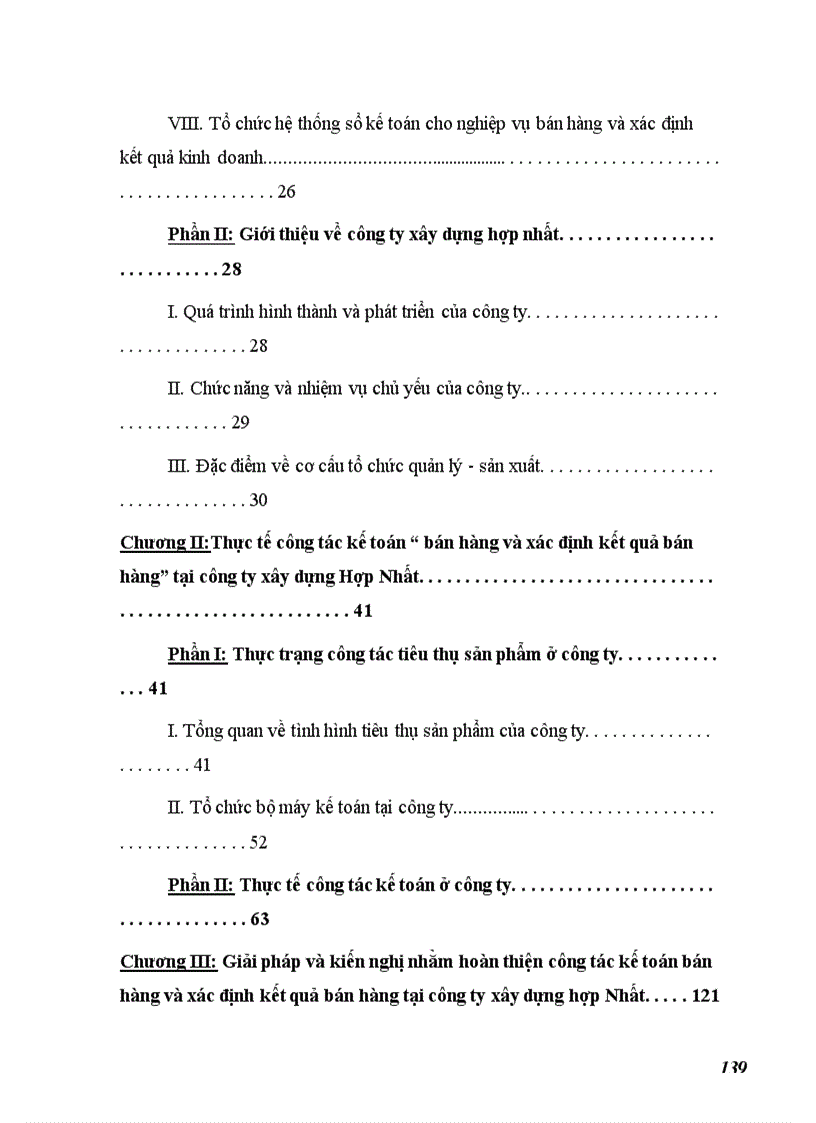 image for page Kế toán bán hàng và xác định kết quả kinh doanh tại Công ty xây dựng Hợp Nhất