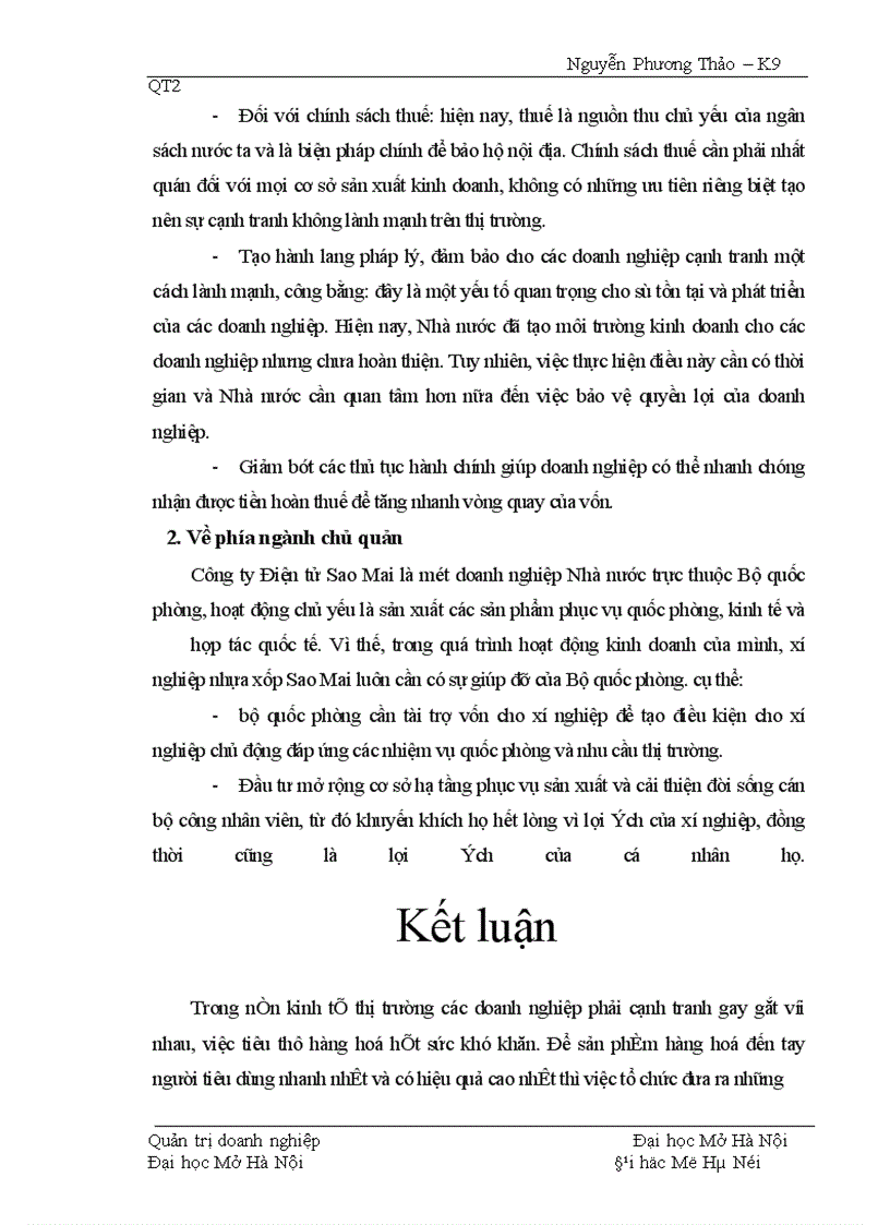 image for page Một số giải pháp nhằm nâng cao chất lượng quản trị tiêu thụ sản phẩm của Xí Nghiệp Nhựa Xốp thuộc Công ty Điện tử Sao Mai - Bộ Quốc Phòng