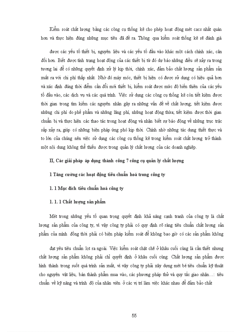 image for page Sử dụng 7 công cụ quản lý chất lượng trong đánh giá và kiểm soát chất lượng sản phẩm ở công ty cổ phần cơ điện Hà Nội