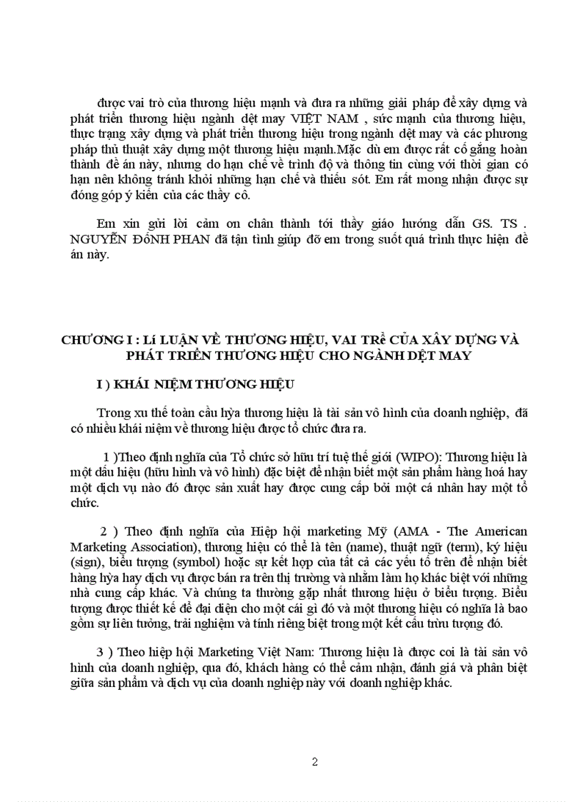 image for page Xây dựng và phát triển thương hiệu trong ngành dệt may Việt Nam