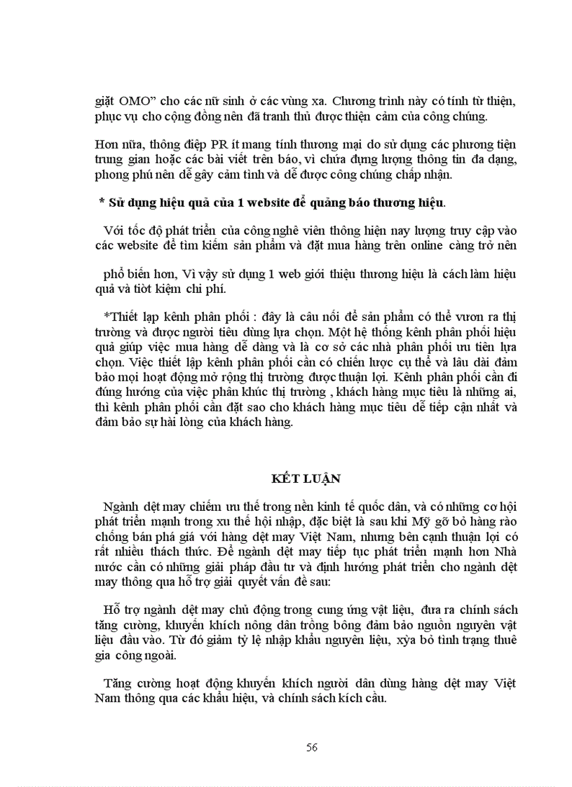 image for page Xây dựng và phát triển thương hiệu trong ngành dệt may Việt Nam