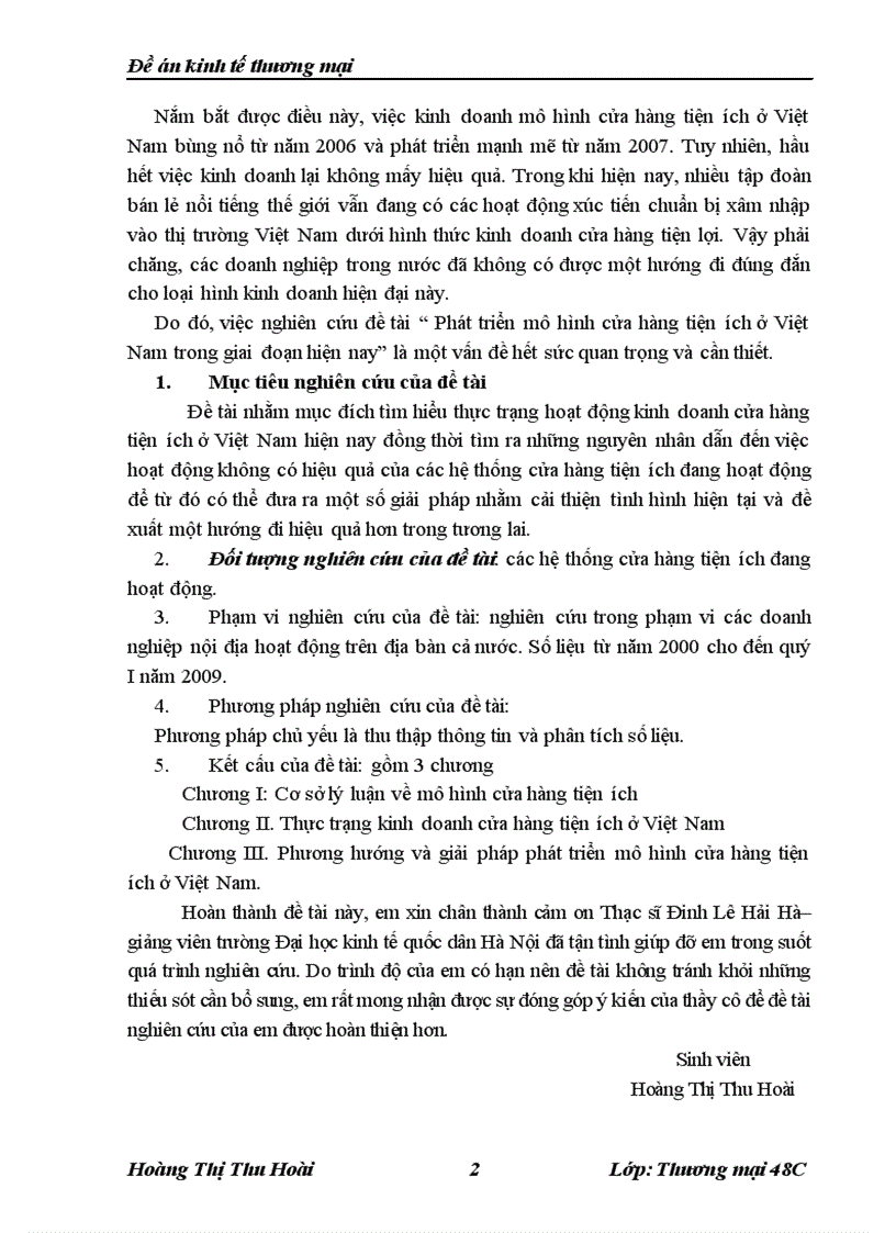 image for page Phát triển mô hình cửa hàng tiện ích ở Việt Nam trong giai đoạn hiện nay