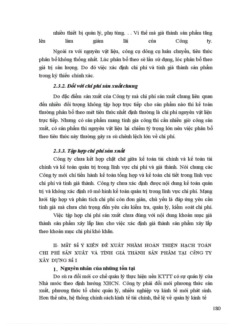 image for page Hoàn thiện hạch toán chi phí sản xuất và tính giá thành sản phẩm xây lắp tại Công ty Xây dựng số I