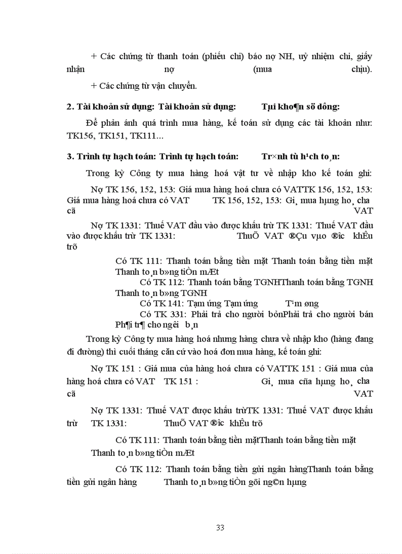 image for page Công tác tổ chức kế toán tài chính của Công ty đầu tư XNK nông lâm sản chế biến.