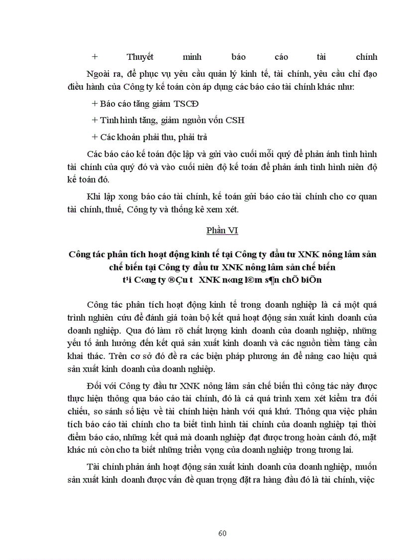 image for page Công tác tổ chức kế toán tài chính của Công ty đầu tư XNK nông lâm sản chế biến.