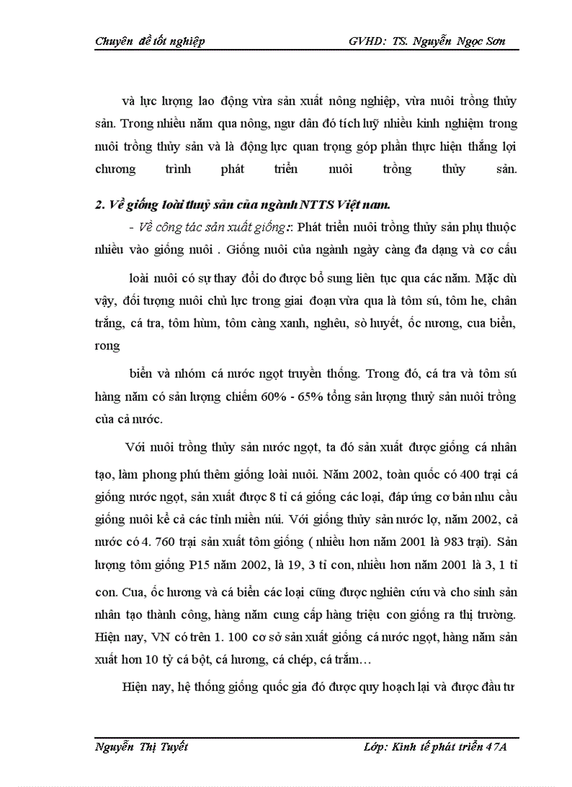 image for page Thực trạng và giải pháp phát triển bền vững ngành nuôi trồng thuỷ sản Việt Nam