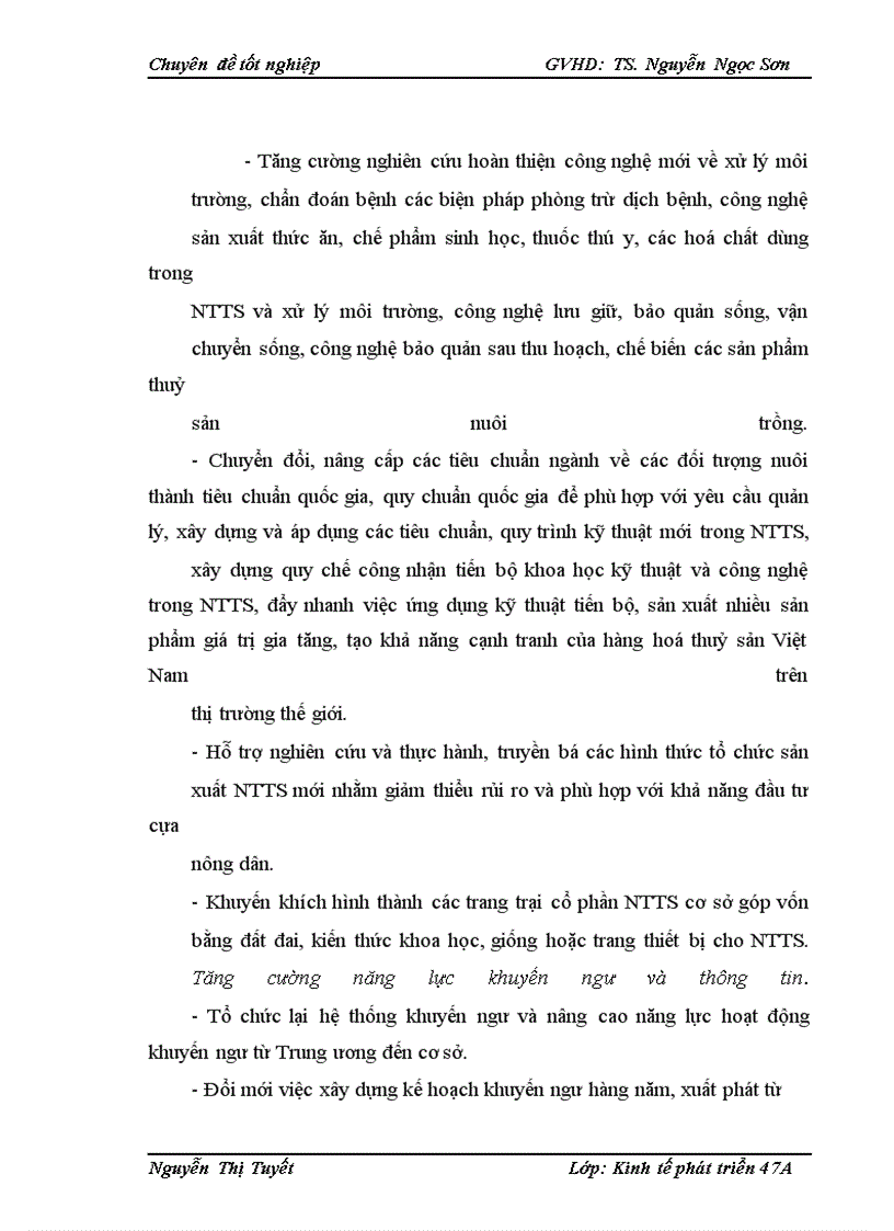 image for page Thực trạng và giải pháp phát triển bền vững ngành nuôi trồng thuỷ sản Việt Nam