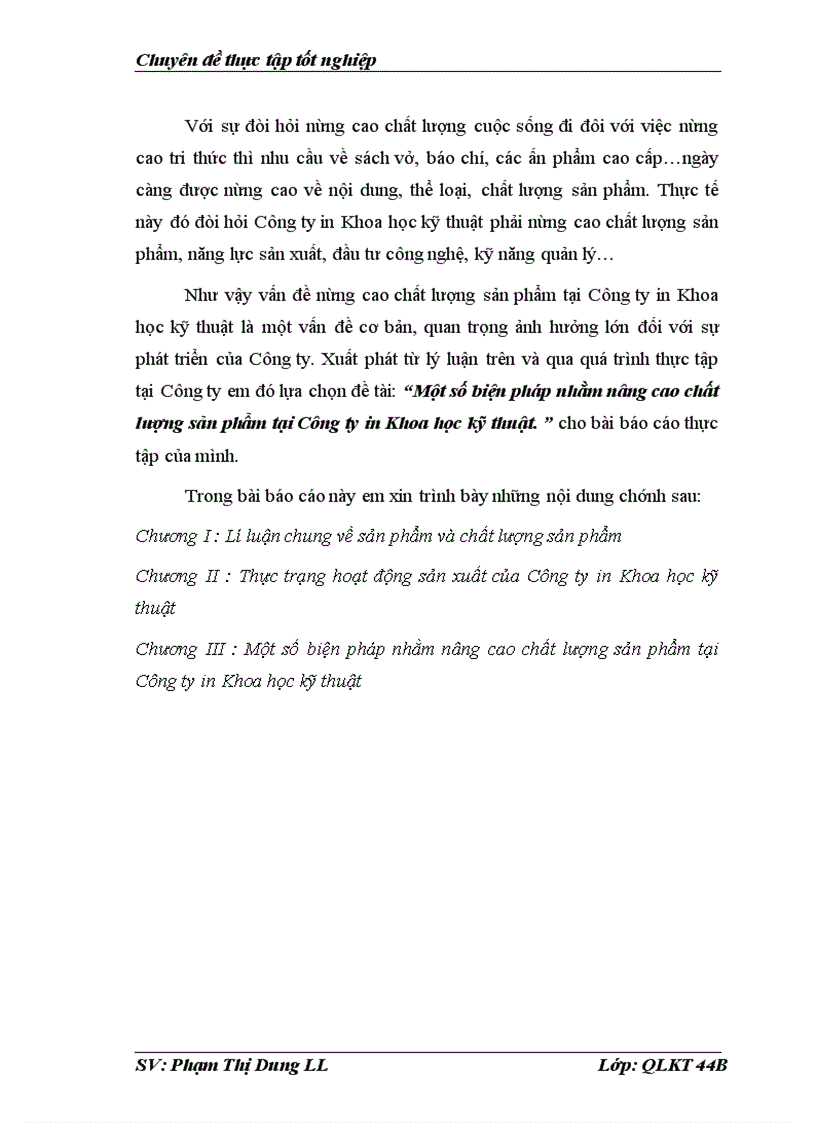 image for page Một số biện pháp nhằm nâng cao chất lượng sản phẩm tại Công ty in Khoa học kỹ thuật.