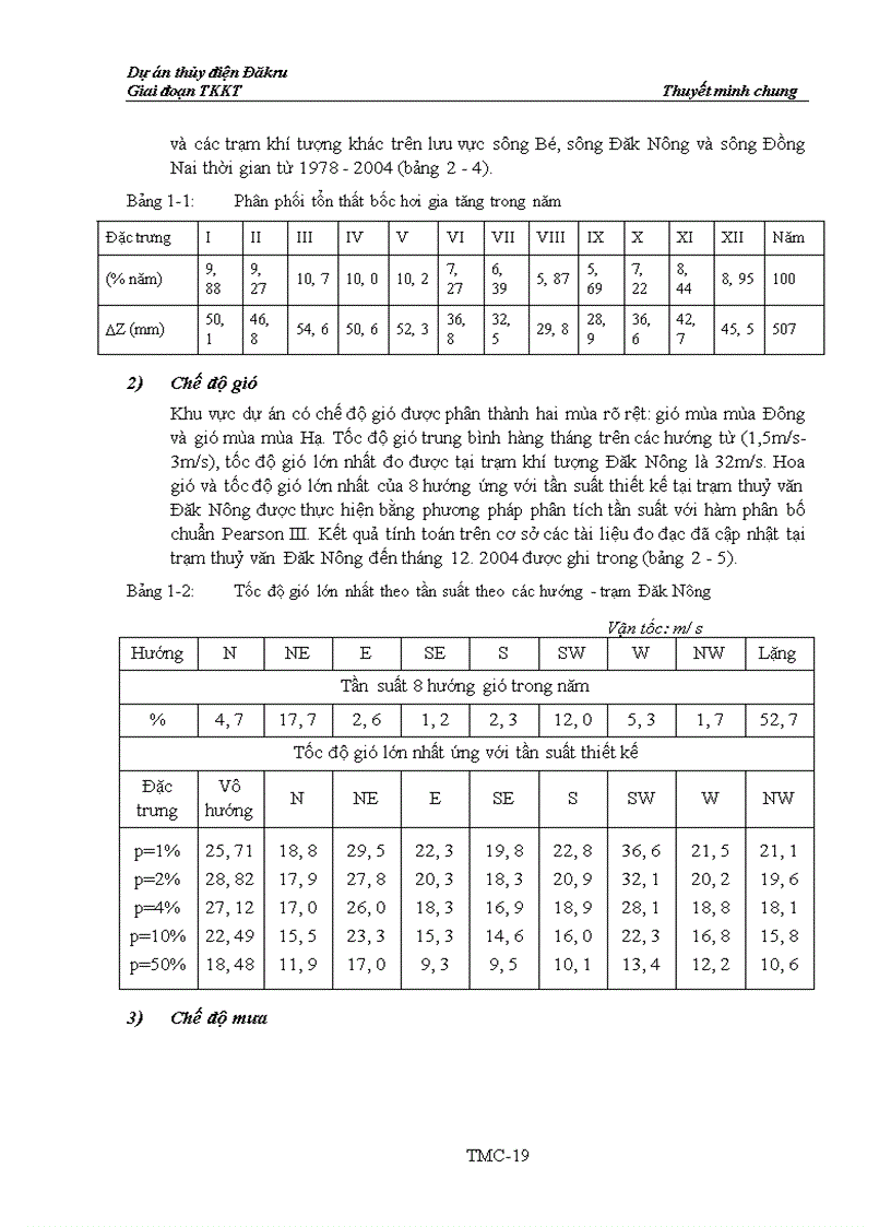 image for page Dự án thủy điện Đăkru Giai đoạn TKKT