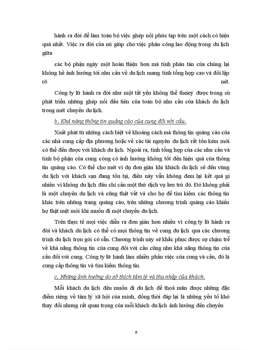image for page Hoạt động kinh doanh du lịch lữ hành