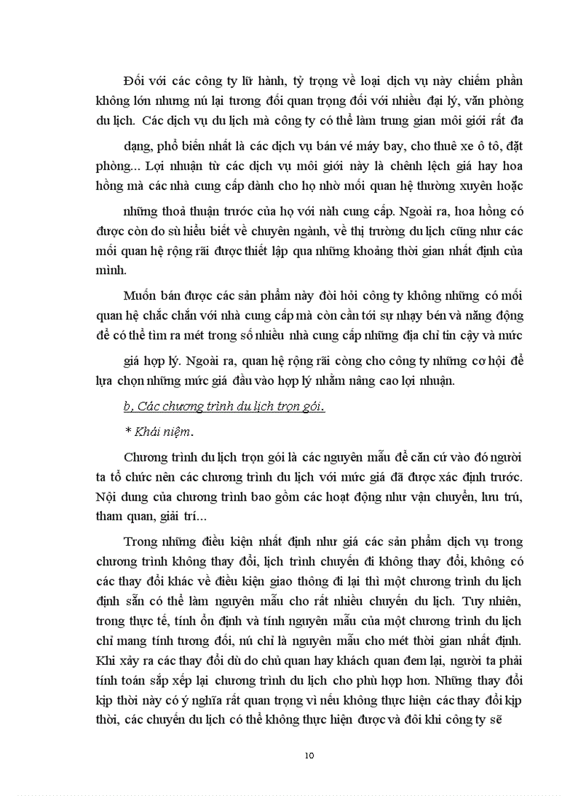 image for page Hoạt động kinh doanh du lịch lữ hành