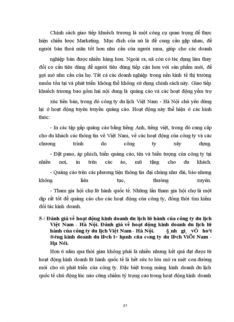 image for page Hoạt động kinh doanh du lịch lữ hành
