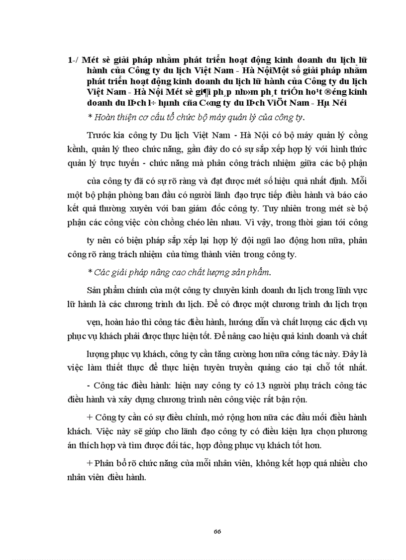 image for page Hoạt động kinh doanh du lịch lữ hành