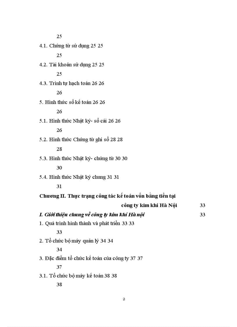 image for page Hạch toán kế toán vốn bằng tiền tại công ty kim khí Hà Nội