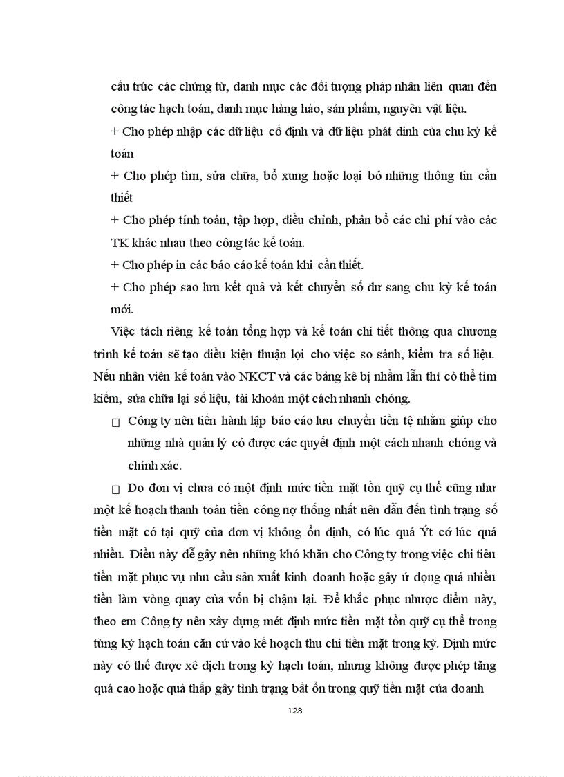 image for page Hạch toán kế toán vốn bằng tiền tại công ty kim khí Hà Nội