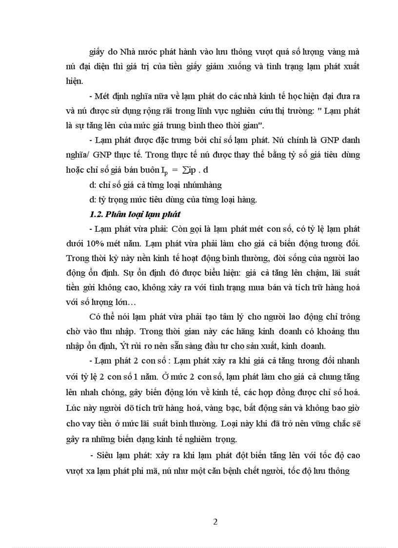 image for page Lạm phát và các giải pháp chống lạm phát ở nước ta hiện nay