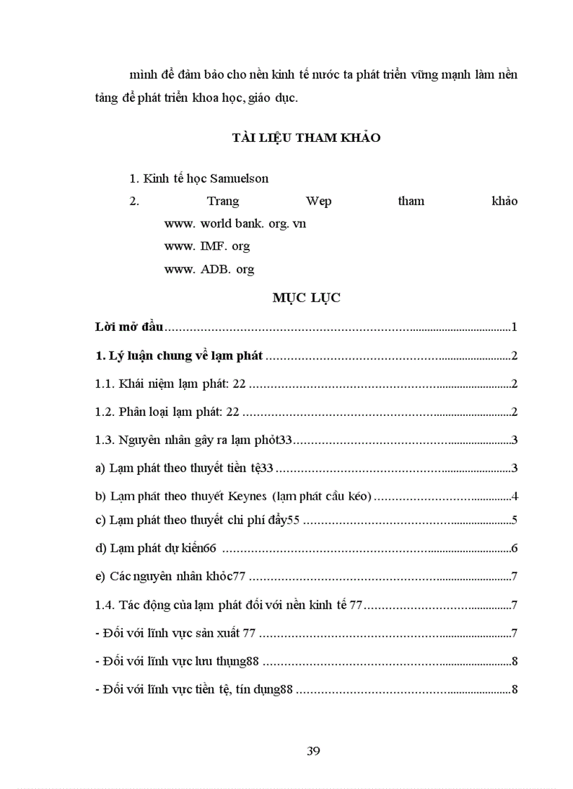 image for page Lạm phát và các giải pháp chống lạm phát ở nước ta hiện nay