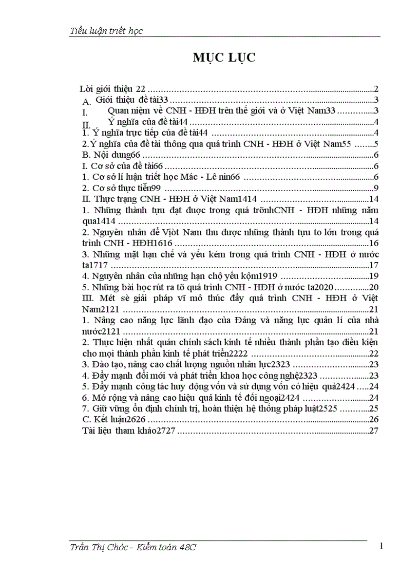 image for page Công nghiệp hoá-hiện đại hoá.Thực trạng và giải pháp ở nước ta hiện nay.