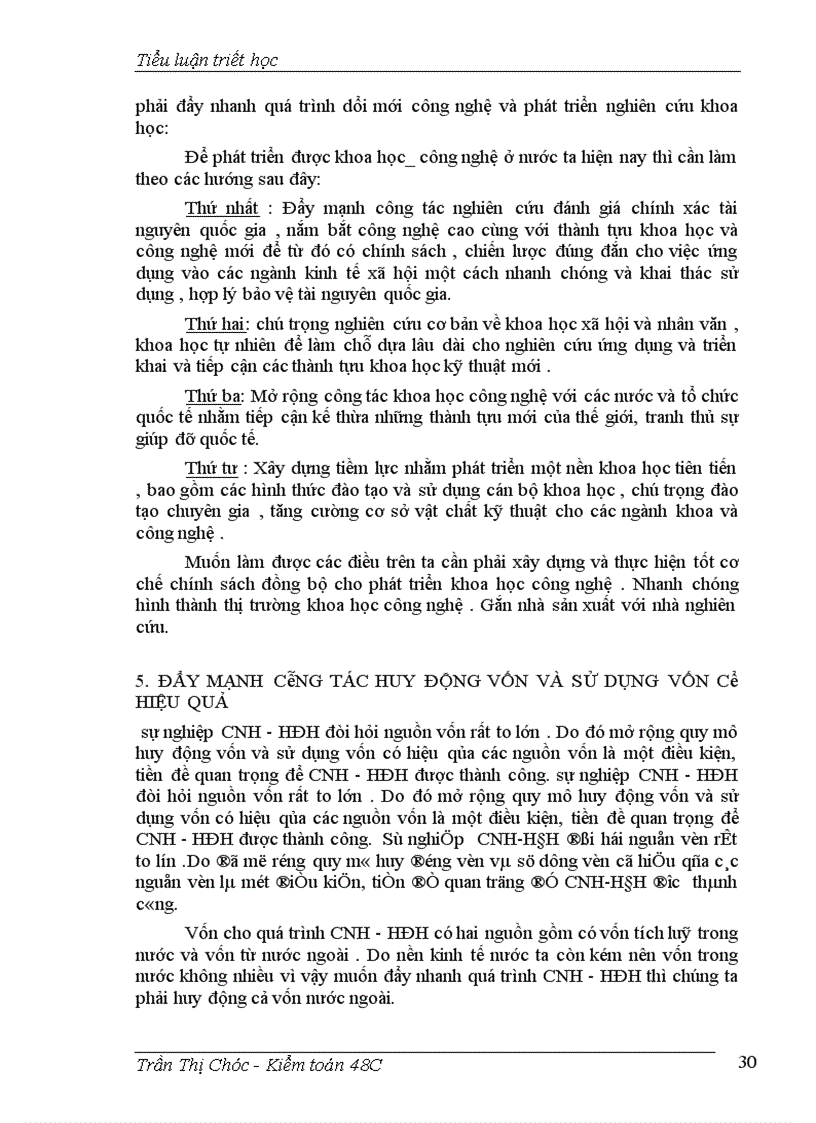 image for page Công nghiệp hoá-hiện đại hoá.Thực trạng và giải pháp ở nước ta hiện nay.