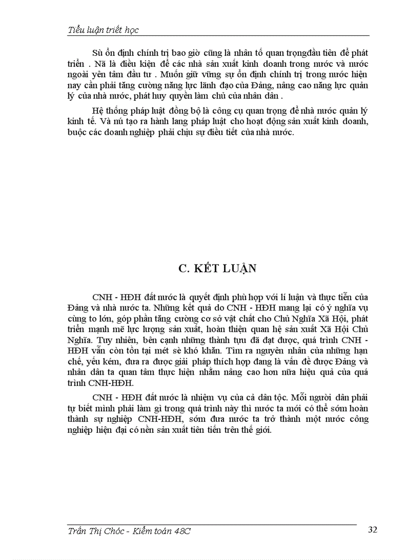image for page Công nghiệp hoá-hiện đại hoá.Thực trạng và giải pháp ở nước ta hiện nay.