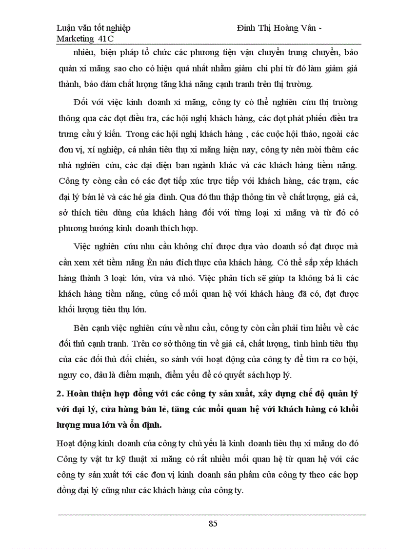 image for page Khả năng áp dụng hệ thống Marketing dọc trong hoạt động cung ứng xi măng tại Công ty vật tư kỹ thuật xi măng