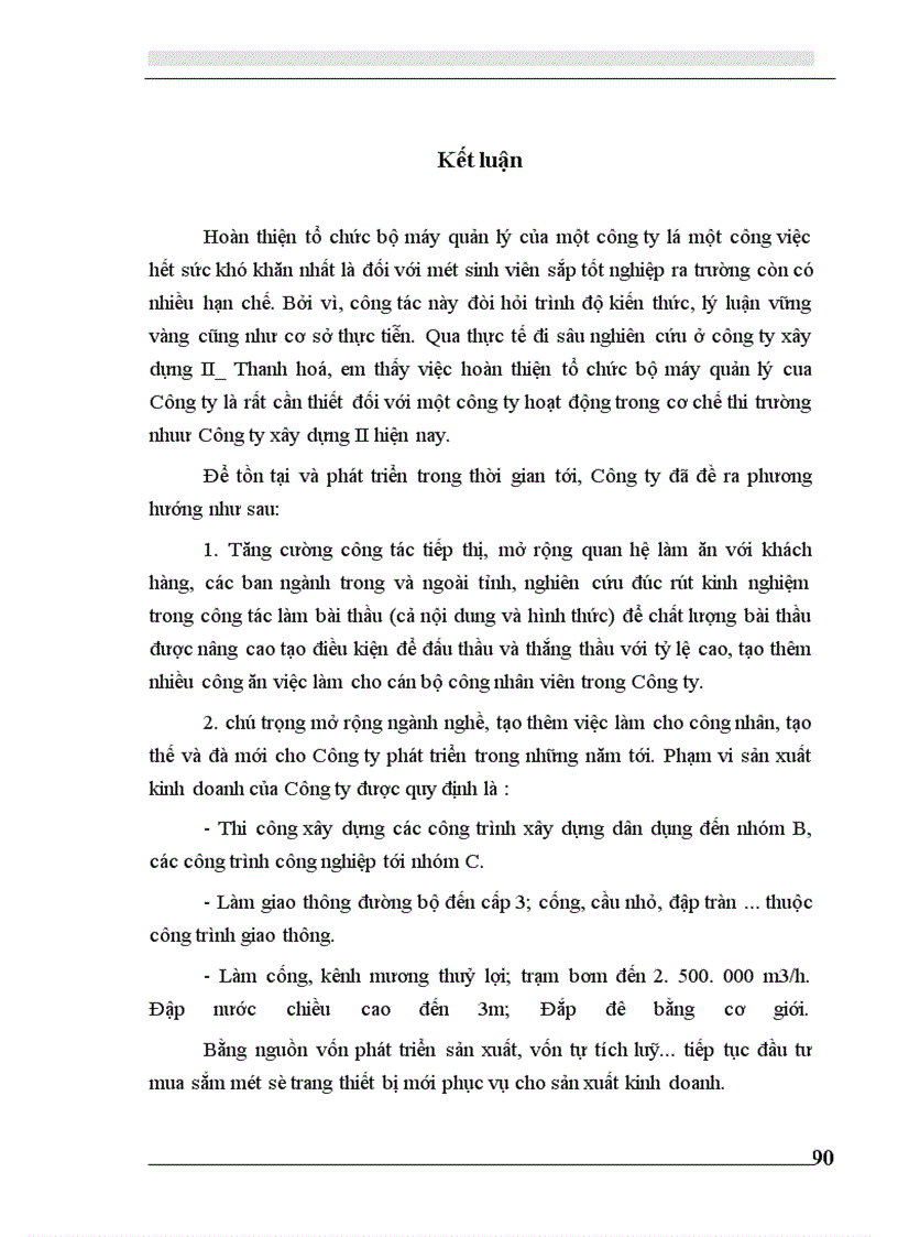 image for page Một số ý kiến nhằm hoàn thiện và củng cố bộ máy quản lý của Công ty xây dựng II Thanh Hoá