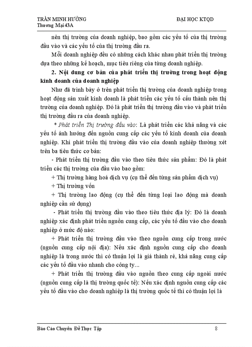 image for page Phát triển thị trường ở công ty TNHH Kỹ Nghệ Bình Nguyên: Thực trạng và giải pháp