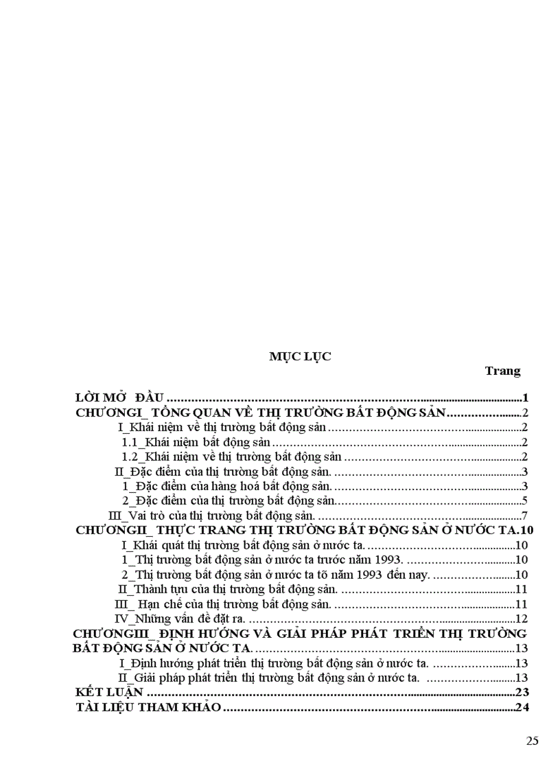 image for page Hiểu rõ hơn về thị trường bất động sản để đưa ra các giải pháp góp phần phát triển thị trường bất động sản ở nước ta