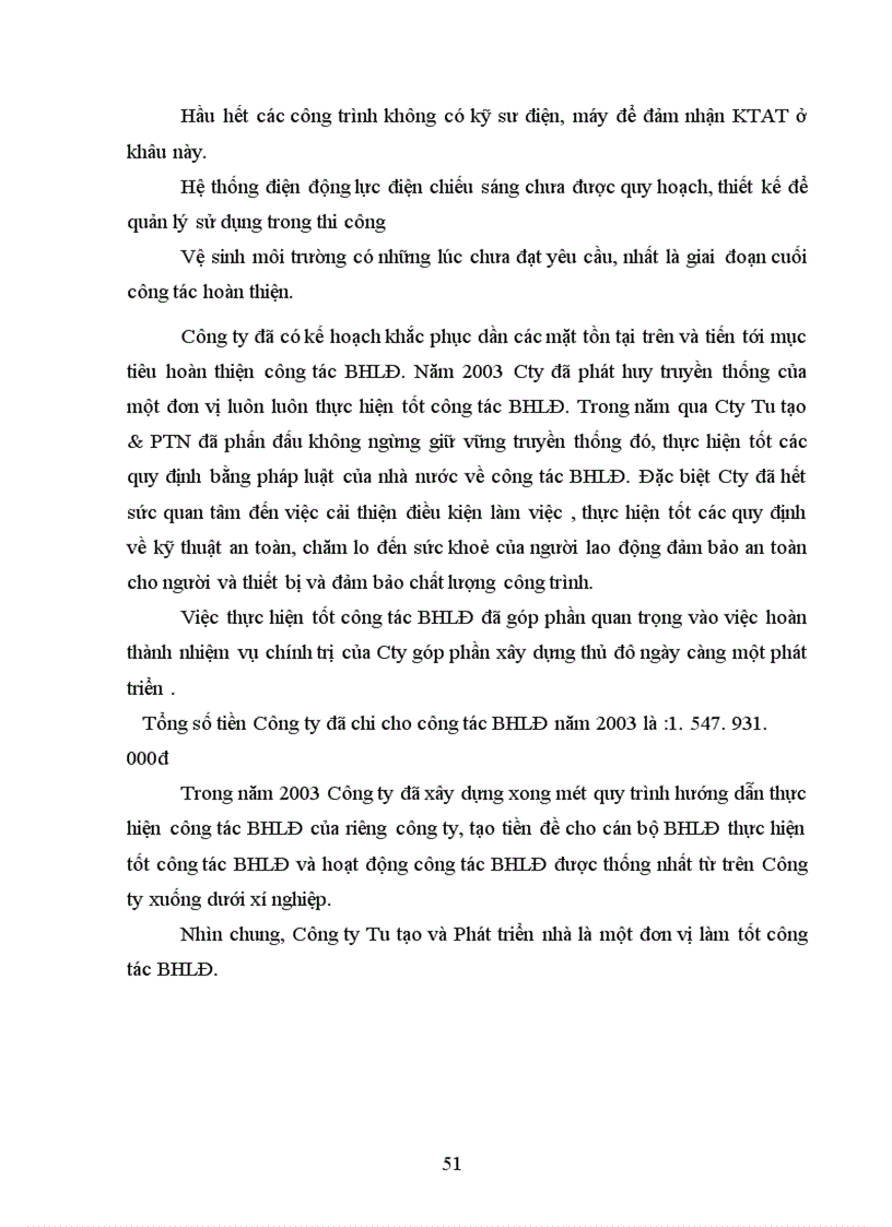 image for page Vấn đề bảo hiểm lao động tại công ty Tu tạo và Phát triển nhà