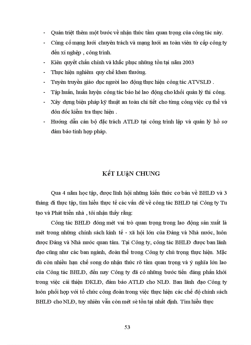 image for page Vấn đề bảo hiểm lao động tại công ty Tu tạo và Phát triển nhà